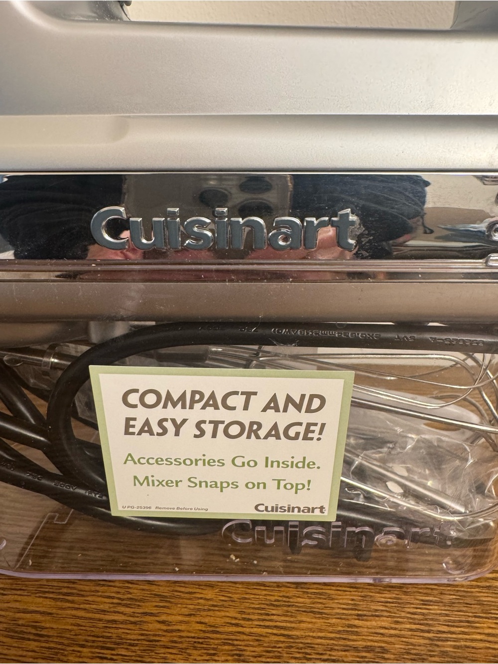 Cuisinart Power Advantage PLUS 9-Speed Hand Mixer Storage Case HM-90S NWOT - Picture 3 of 12